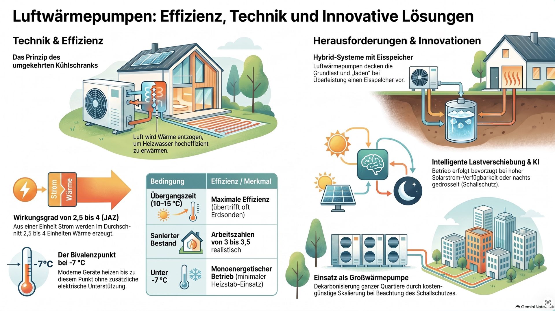 Wärmepumpen: Effizienz und Innovation.