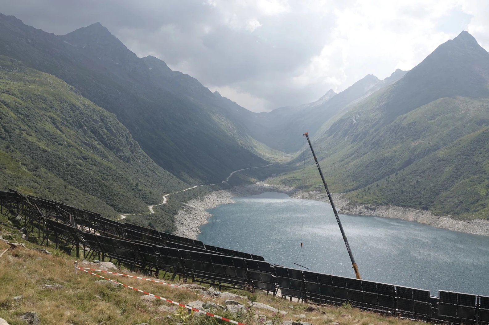Die Anlage und der Lai da Nalps.