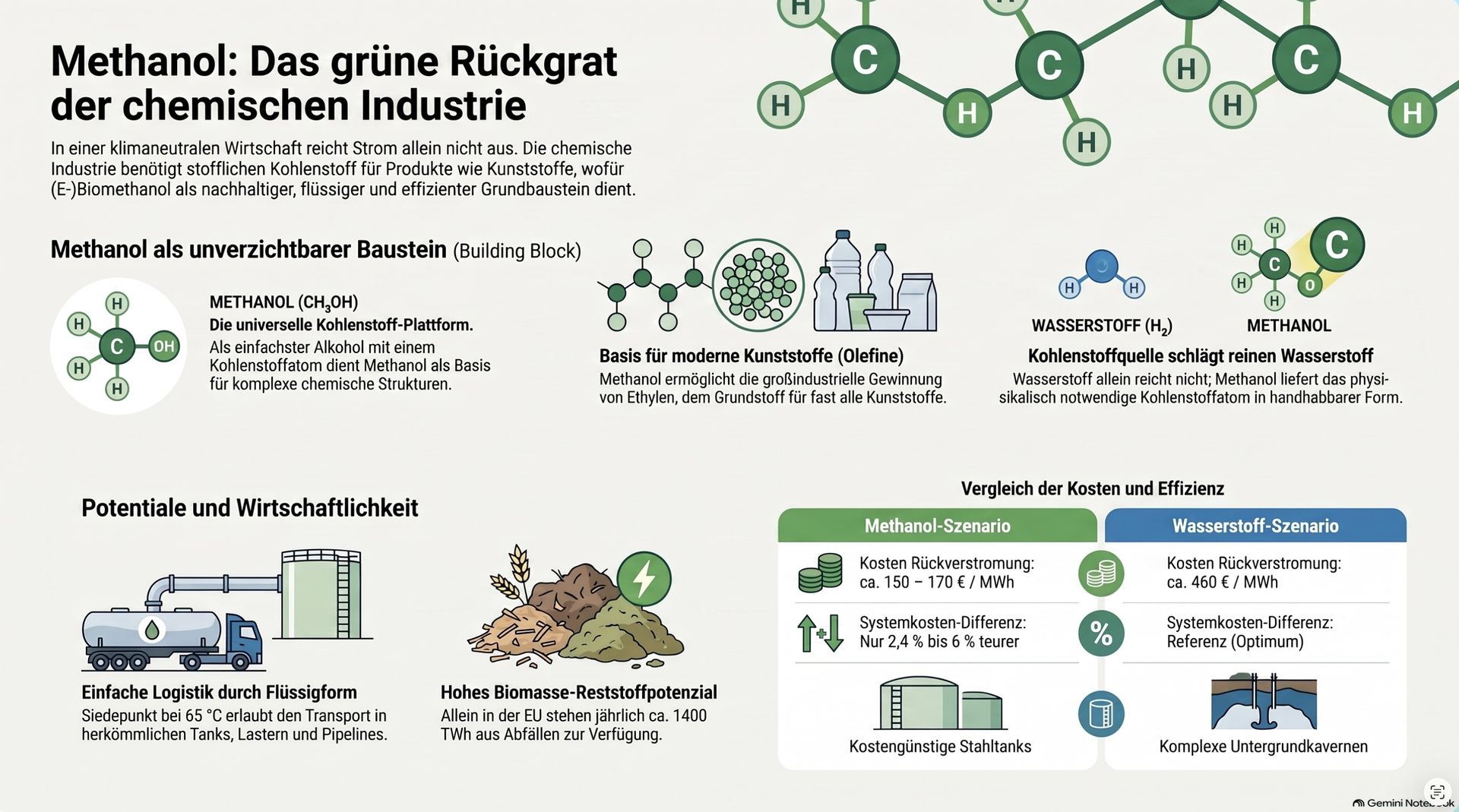 Wo Methanol unverzichtbar ist - Chemische Industrie.