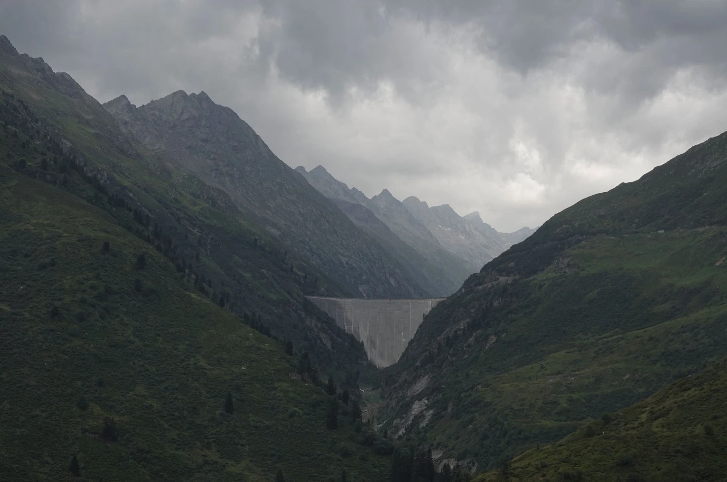 Staumauer des Lai da Curnera