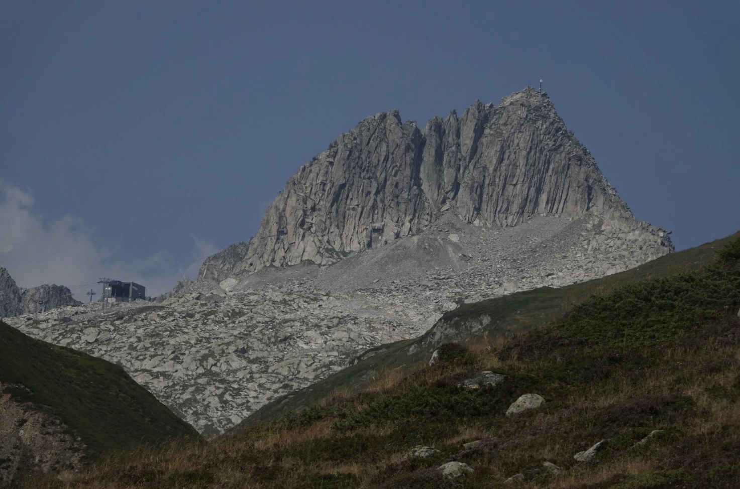 Die dolomitenähnliche Felsformation des Crispalt Pign