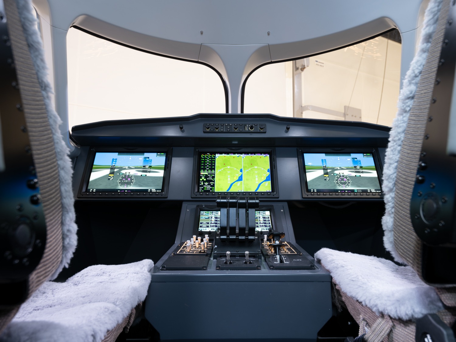 Heart Aerospace, Cockpit der X1.