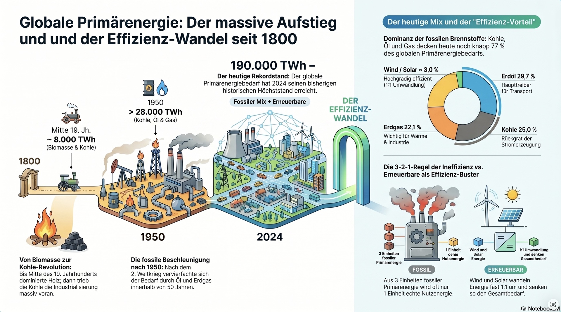 Primär-, End-, Nutzenergie