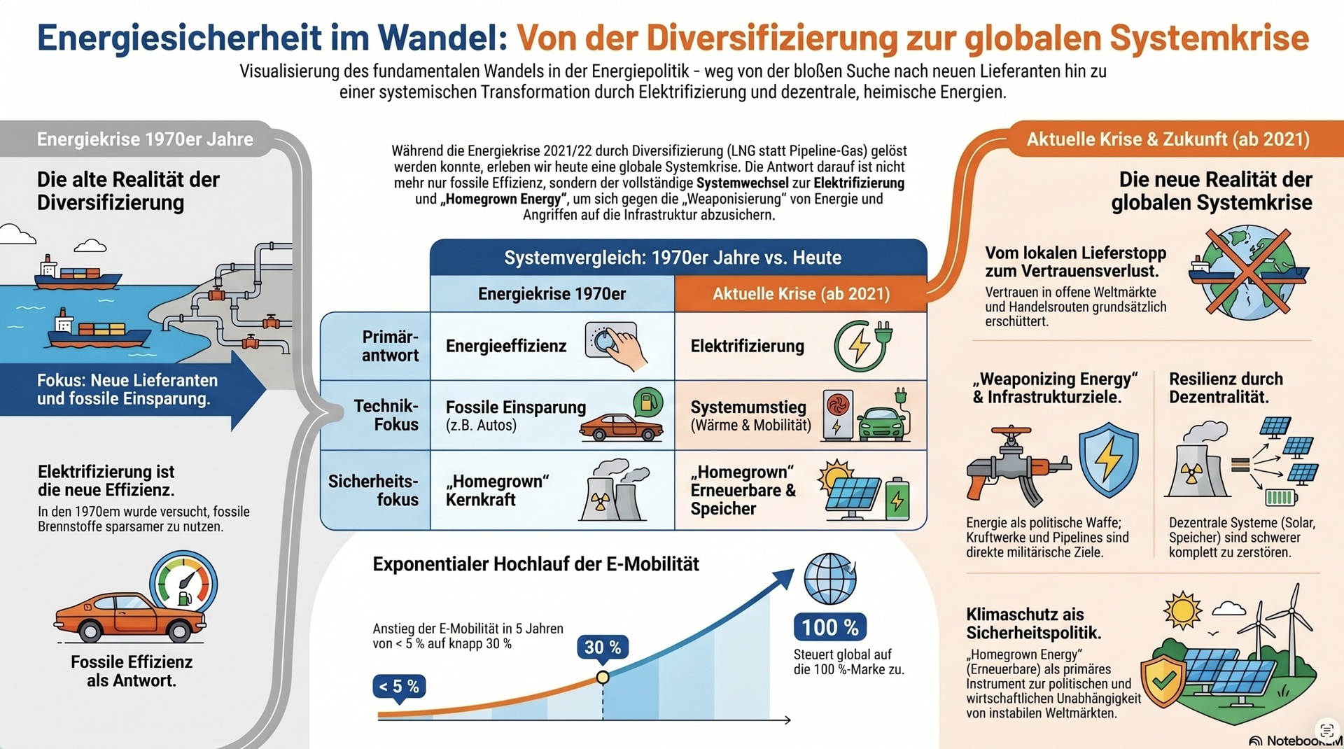 Fossile Systemkrise: Energiesicherheit im globalen Wandel