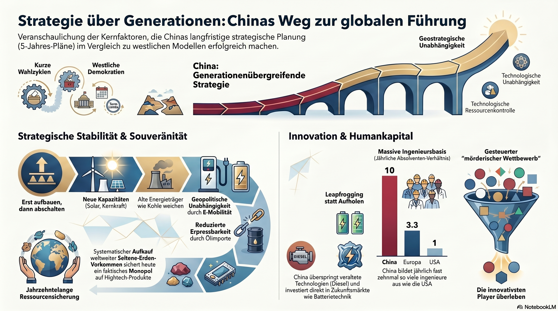 Chinas Weg zur globalen Führung.
