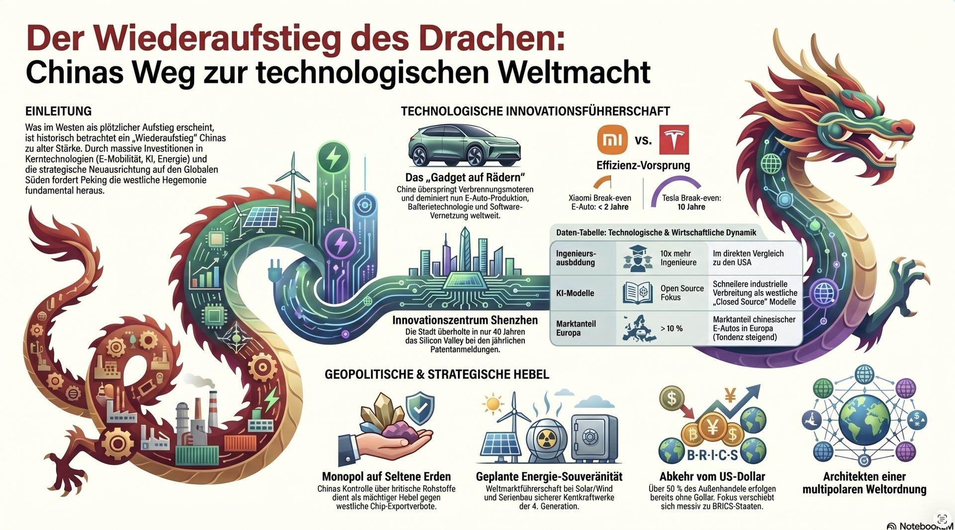 China wird technologische Weltmacht.