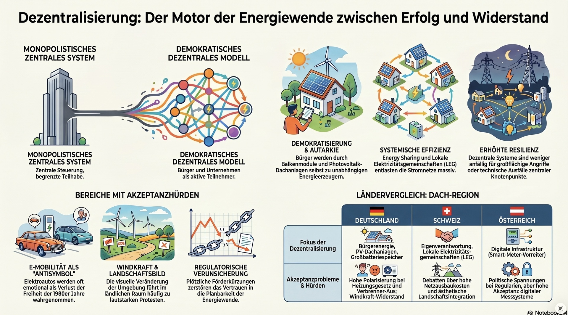Dezentralisierung.