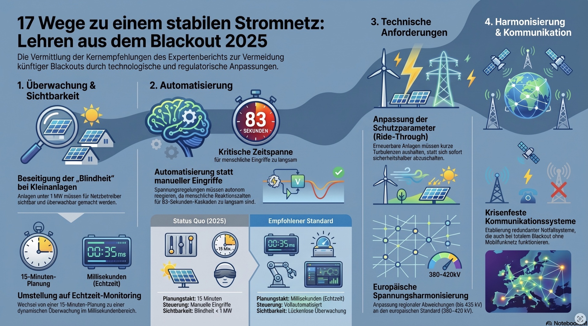 Stabile Stromnetze