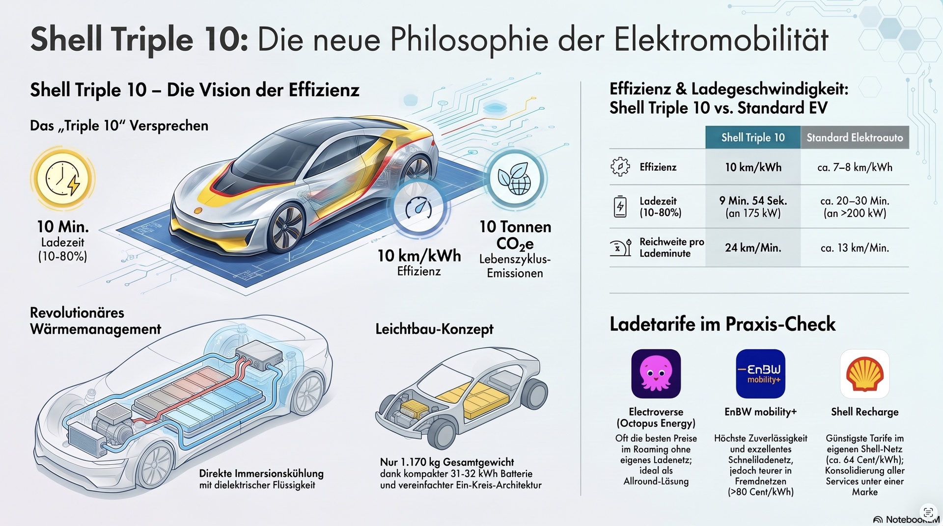 Shell Trible 10 Effizienzkonzept.