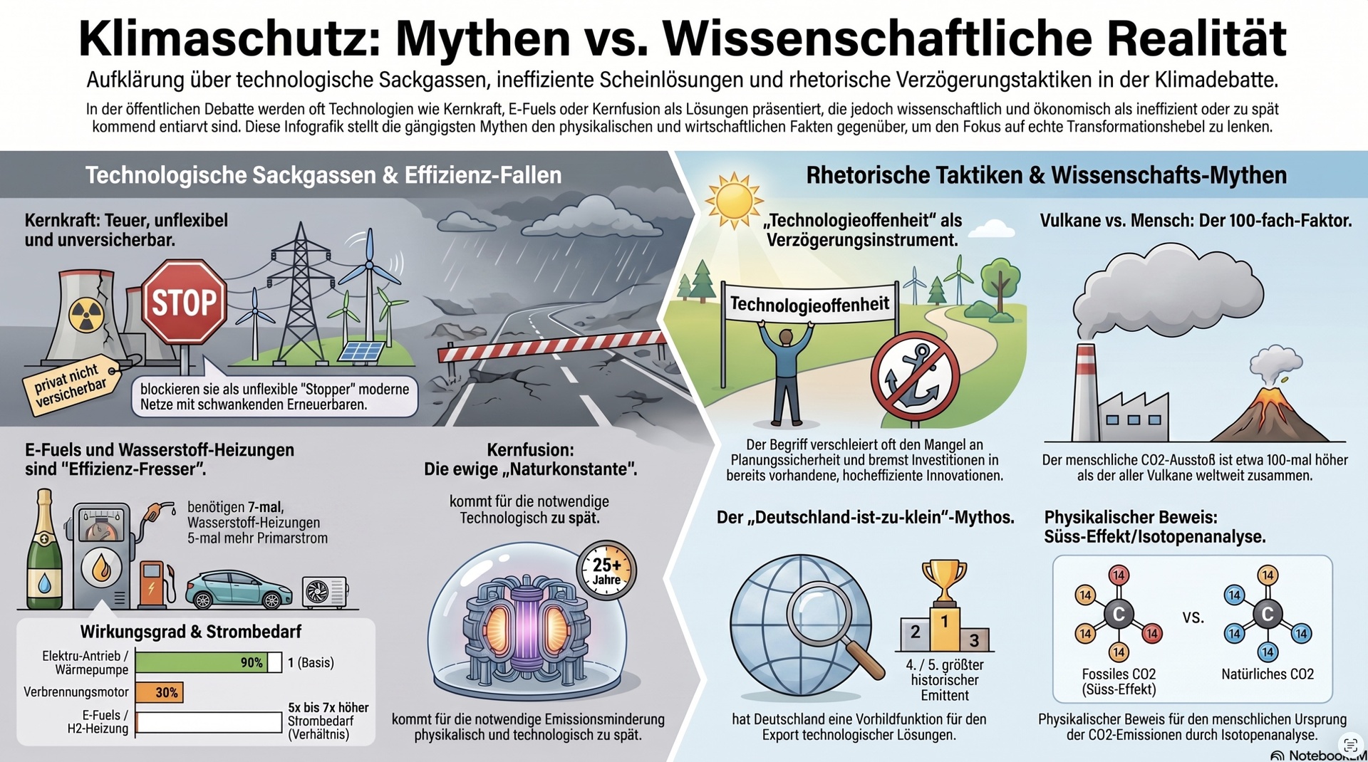 Klimaschutz Mythen