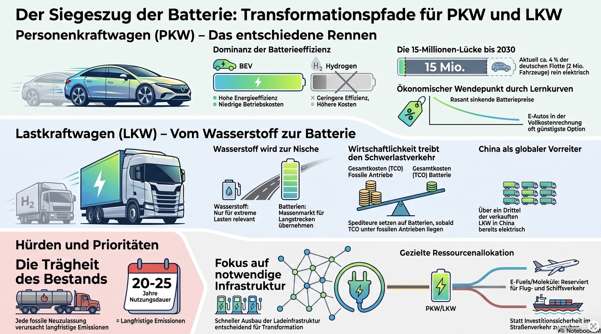 Batterietransformation.