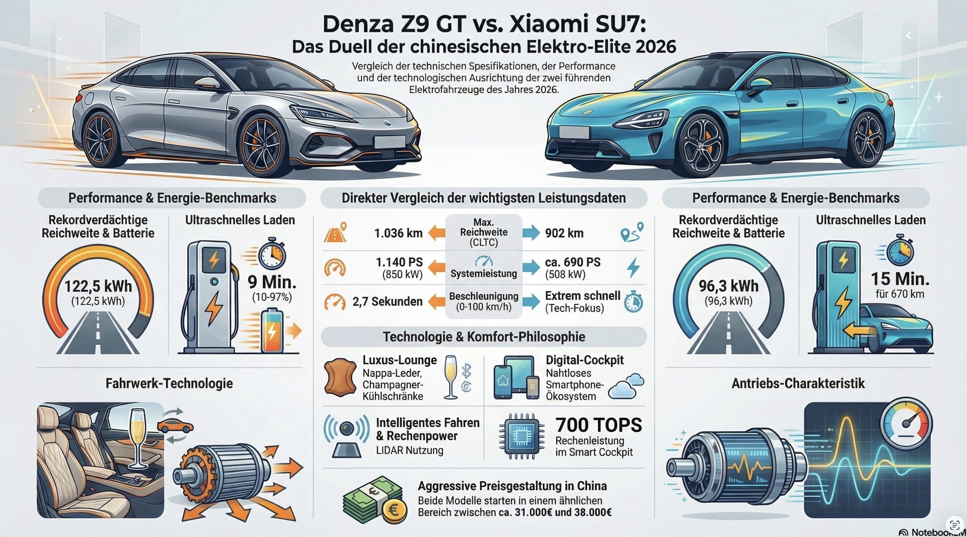 Denza-Z9 GT - Xiaomi SU7
