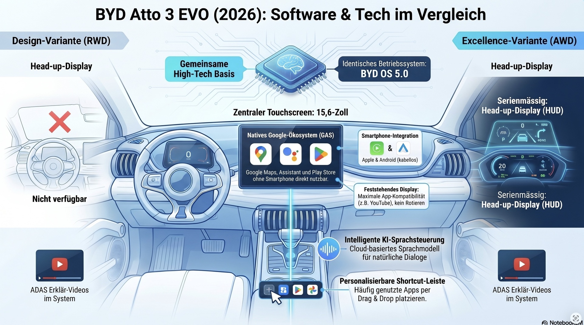 BYD Atto 3 EVO-Software
