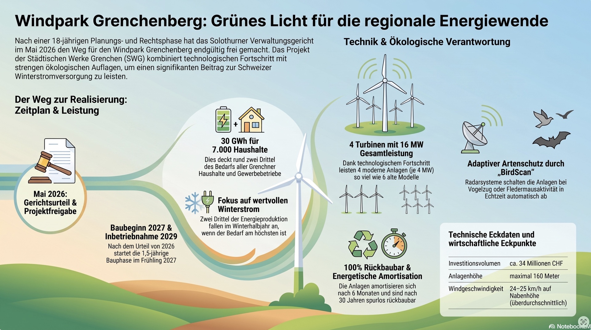 Grenchenberg Regionale Energiewende.