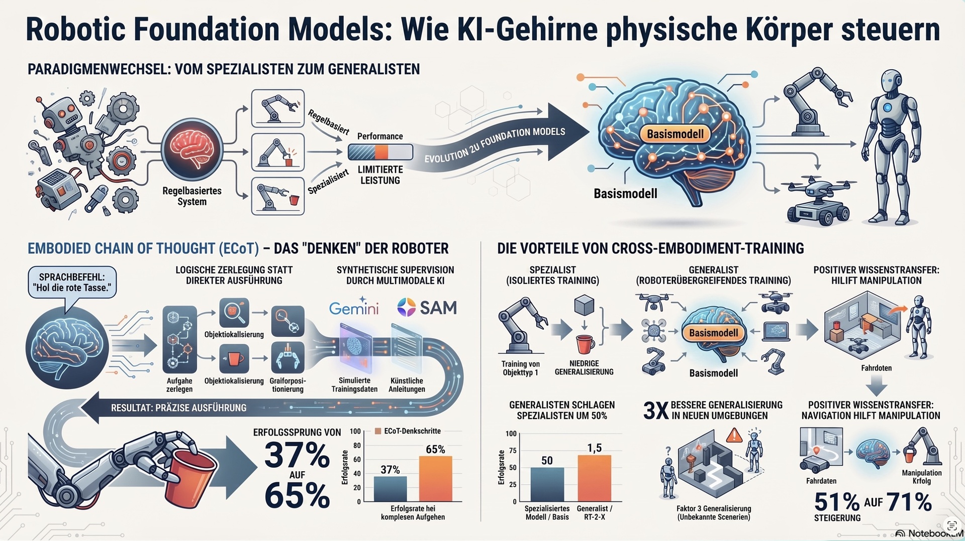 Robotische Basismodelle.