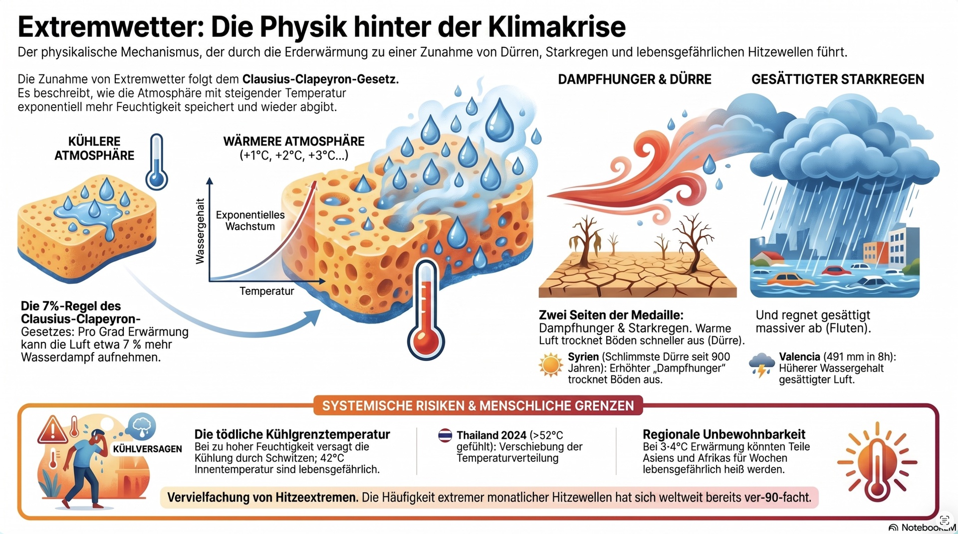 Physik der Klimakrise.