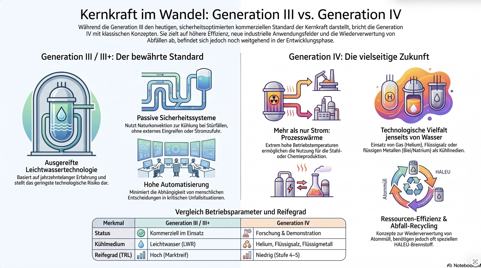 SMR Generation III vs. IV