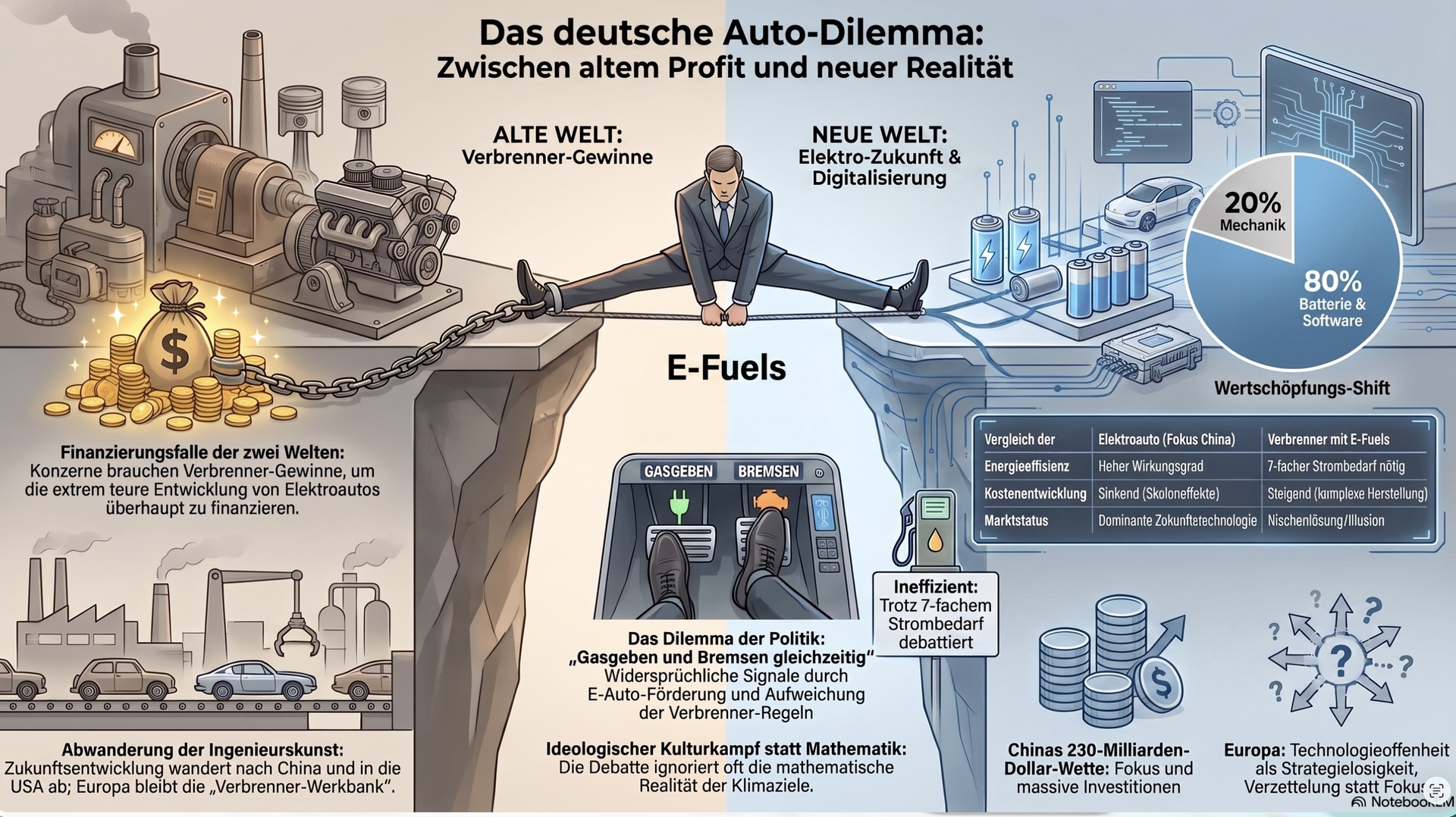 Das deutsche Automobil-Dilemma.