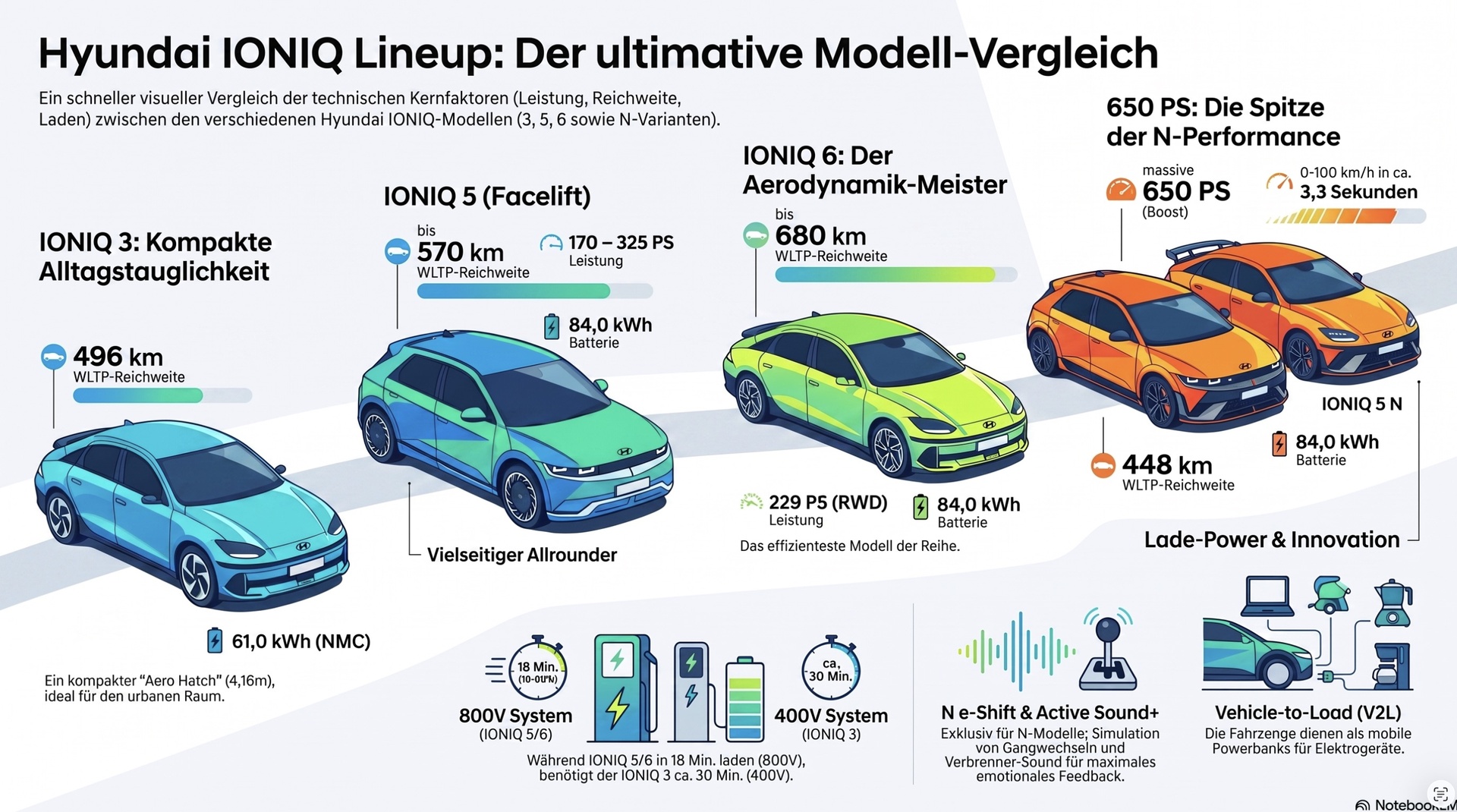 Hyundai IONIQ Modellreihe