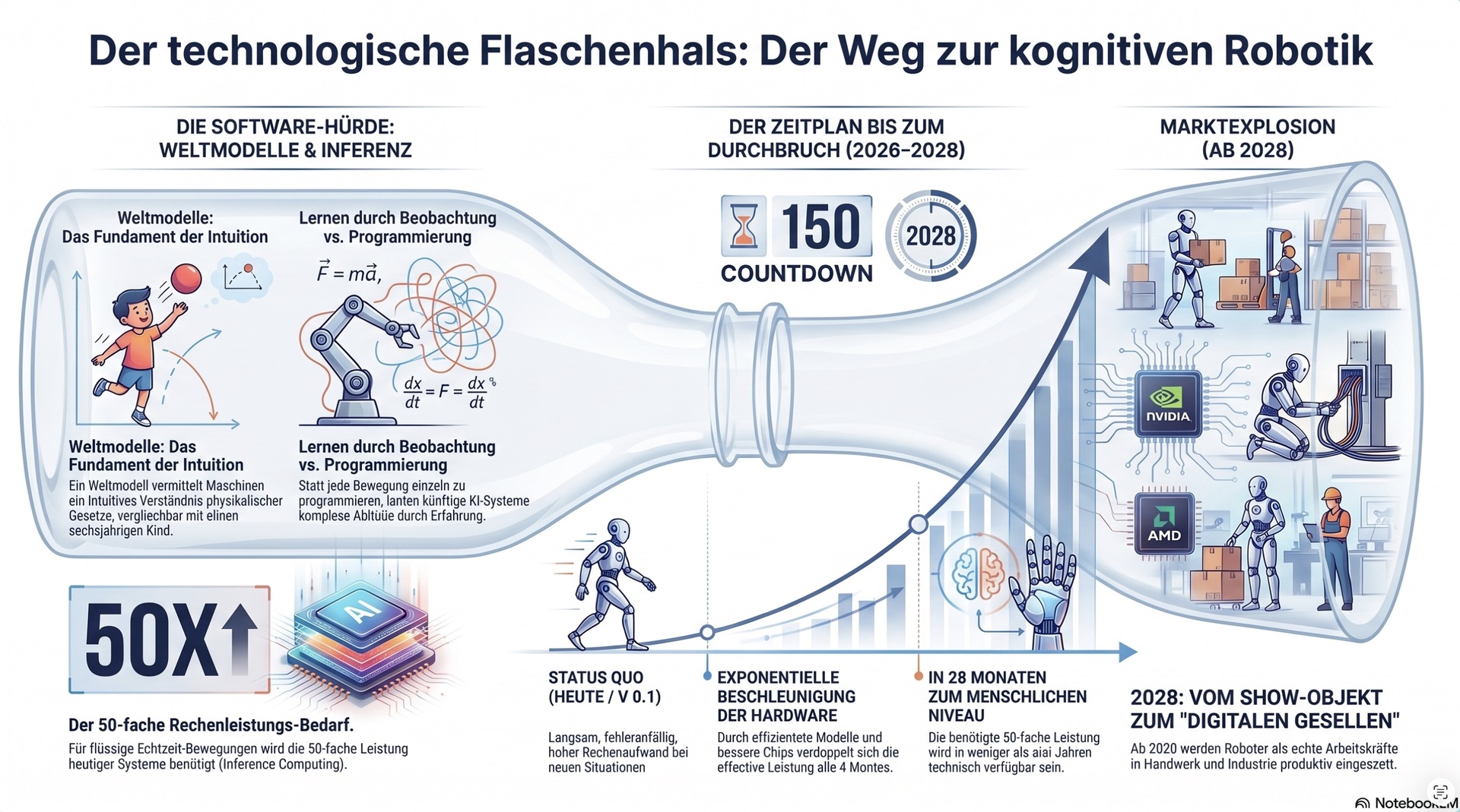 Flaschenhals der Robotik.