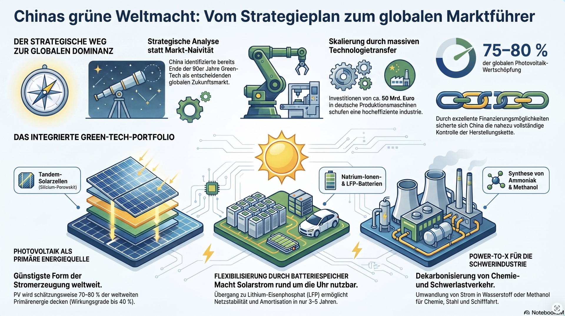 Grüne Weltmacht China.
