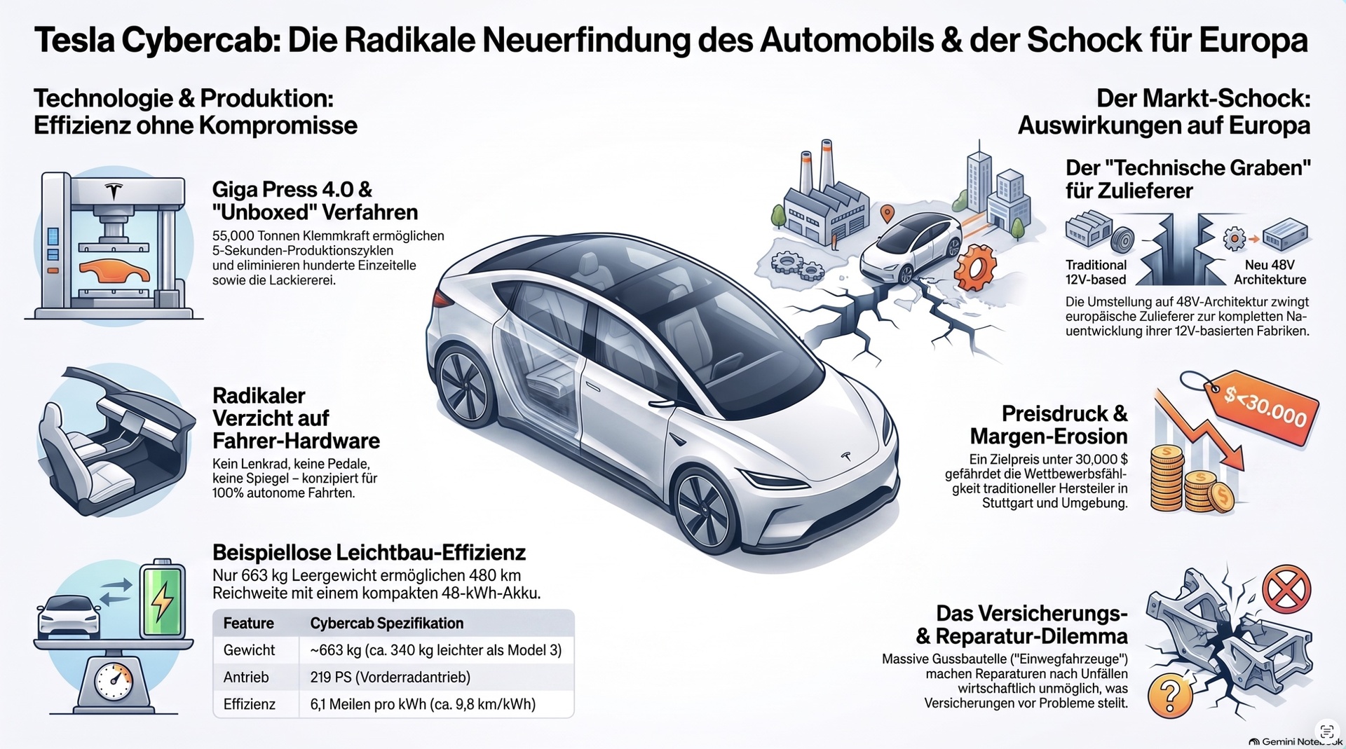 Autonomes Elektroauto.