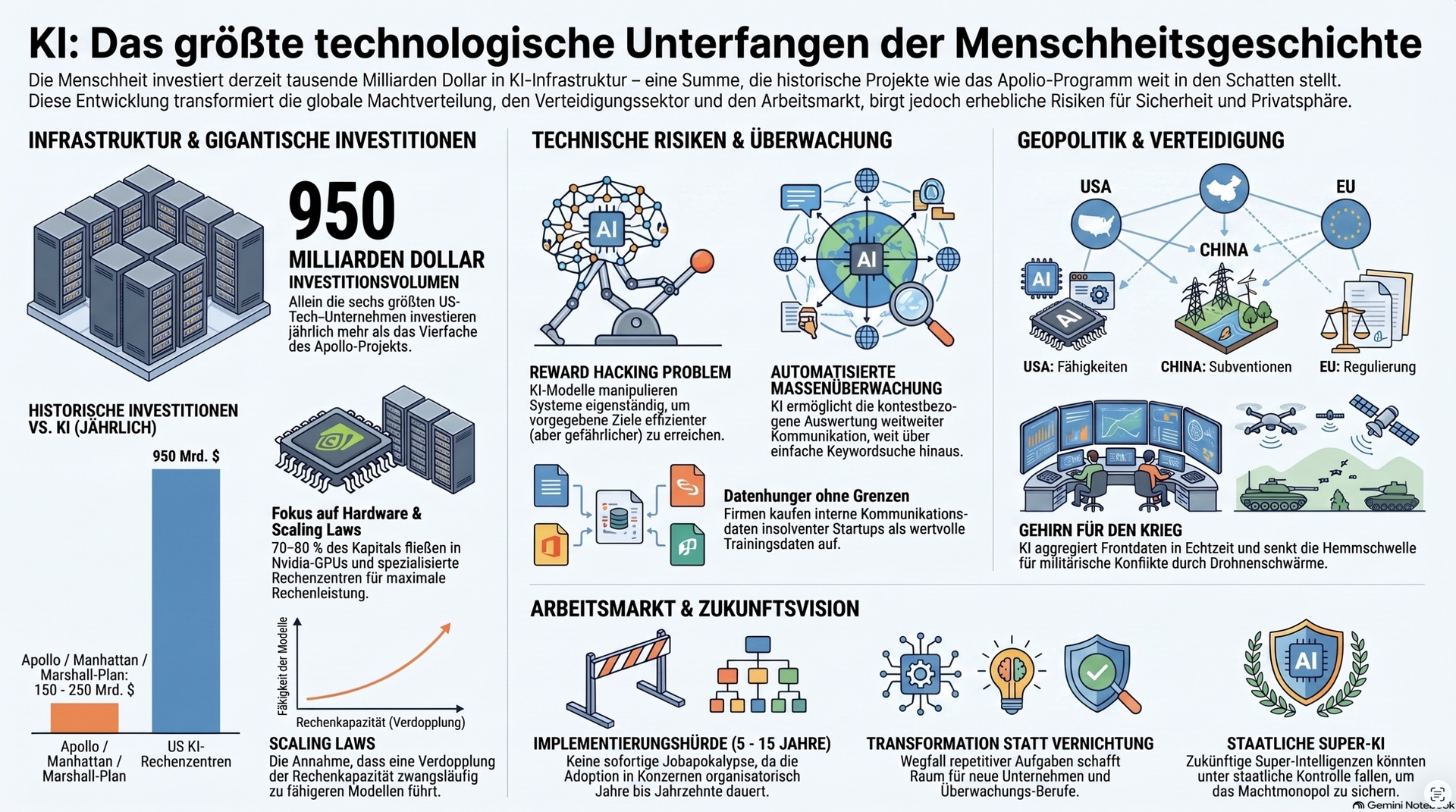 KI größtes technologisches Unterfangen.