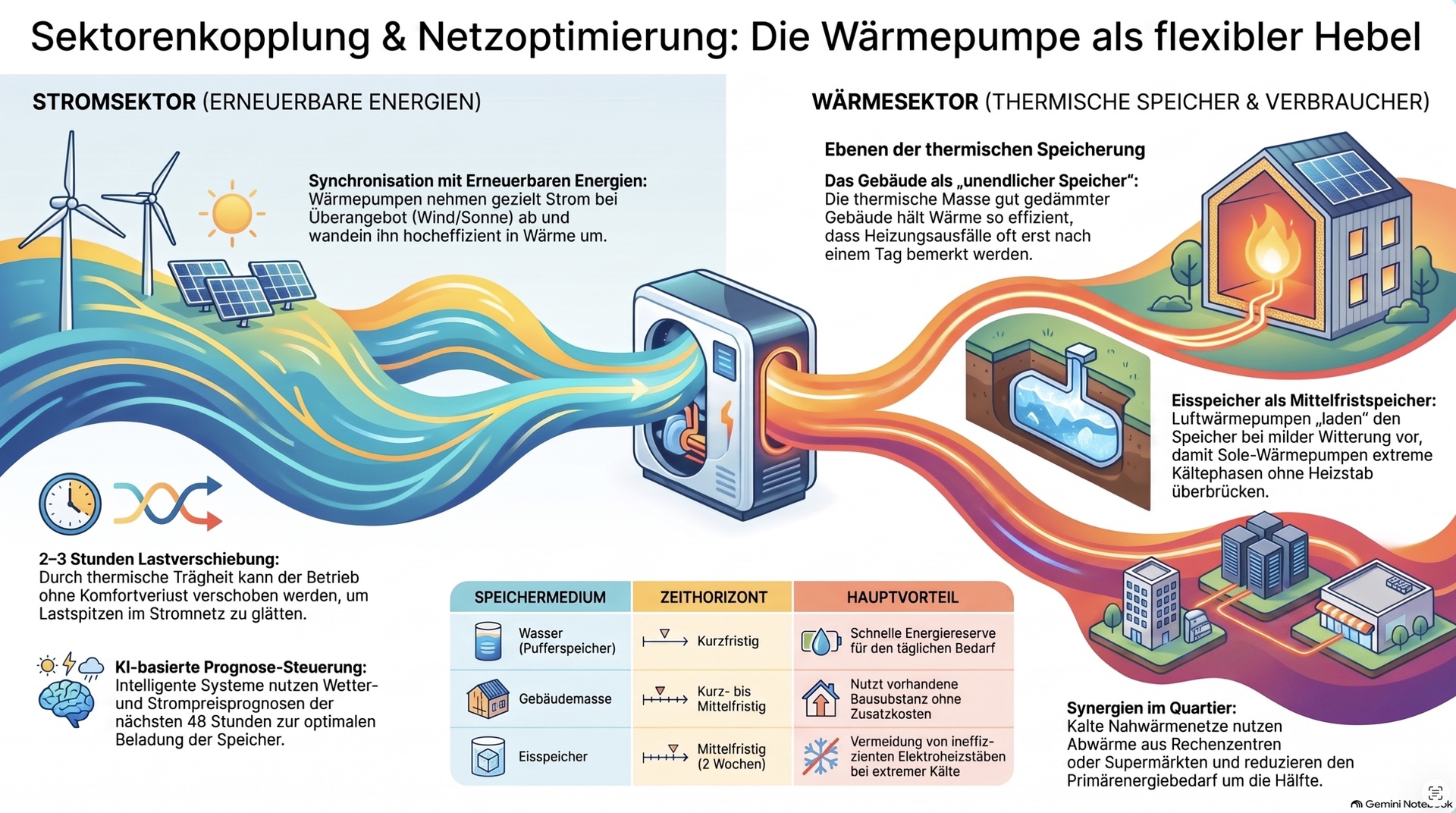Fexible Wärmepumpen.