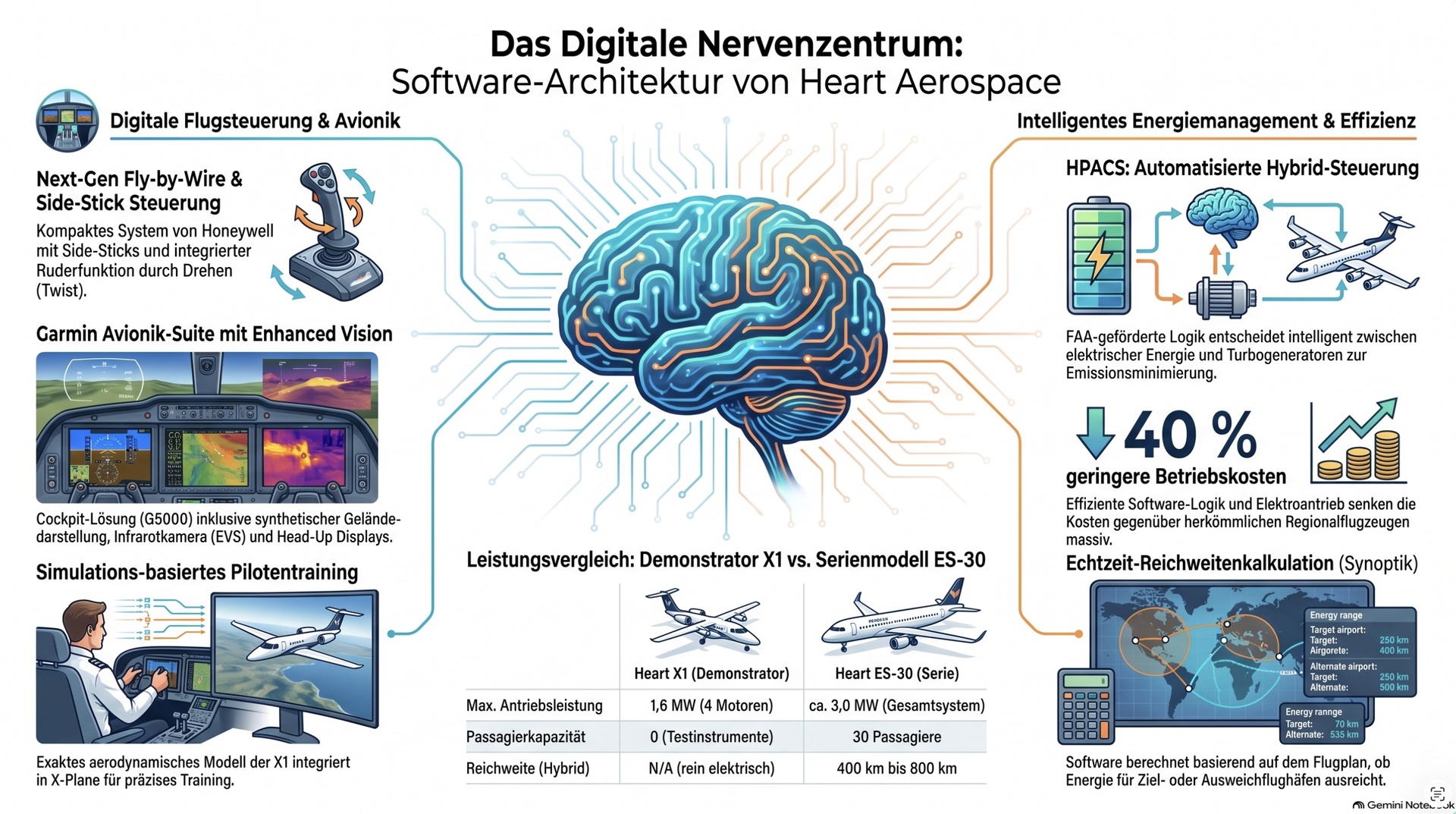 Software Elektroflugzeuge.