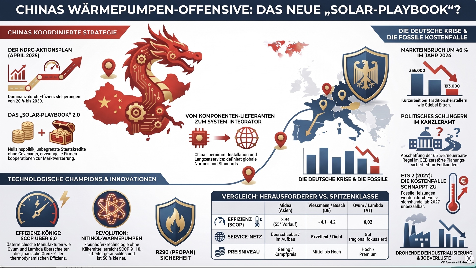 Chinas Wärmepumpen Strategie.